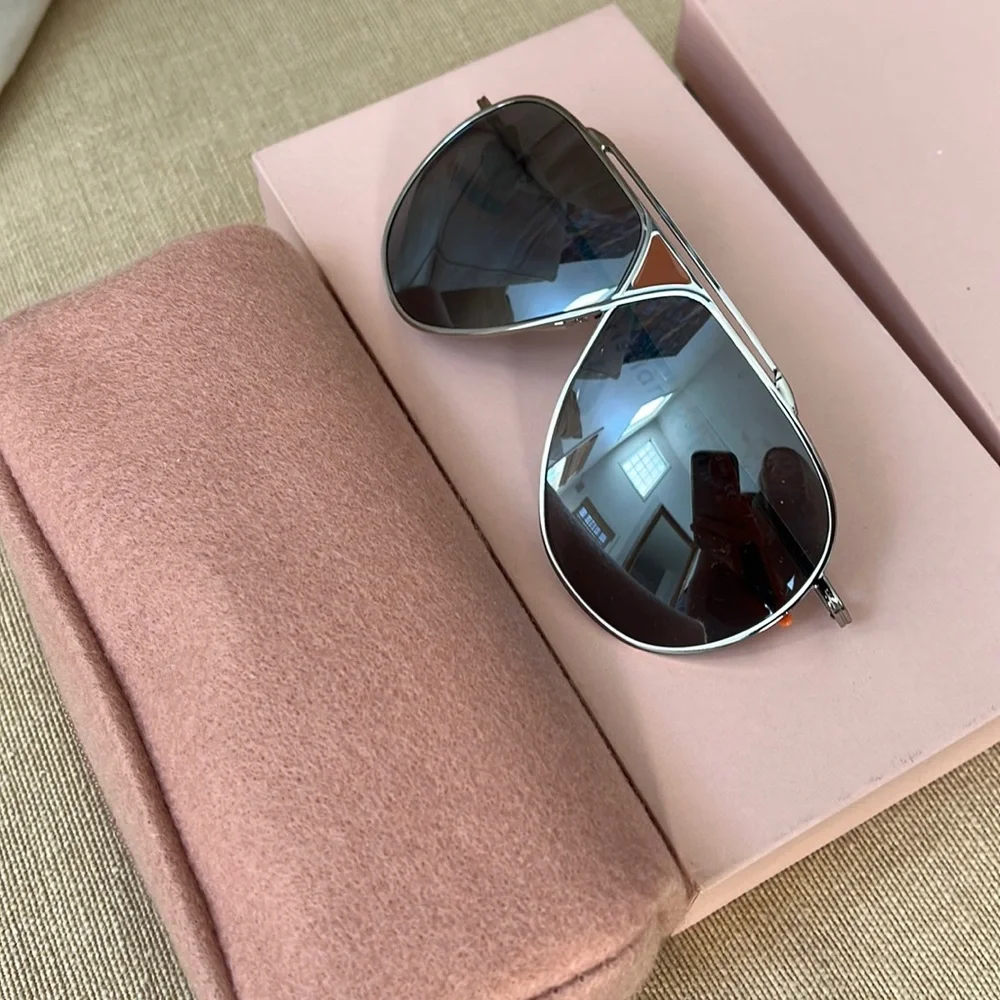 Christian Roth Reflective/Metallic Retro Aviators - Picture 1 of 3